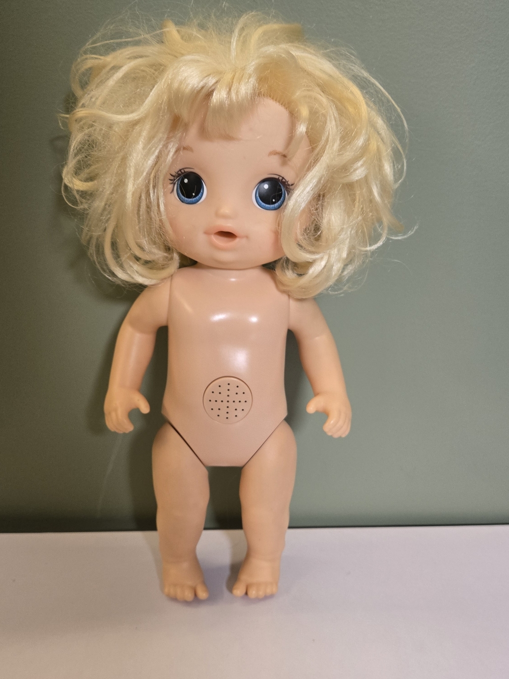 Baby Alive Potty Dance Blonde Doll (2017 Hasbro) –Tested/Works Great (Doll Only)